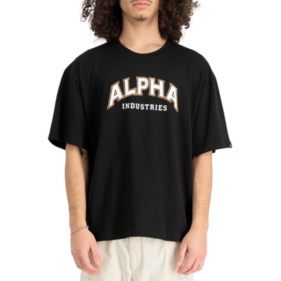 Alpha Industries College T Black