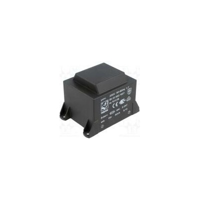 Transformátor zalévaný 30VA 230VAC 15V 2000mA PCB 800g