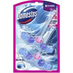 Domestos Power5 блок за освежаване на тоалетната Blue Water Magnolia (3x48g) (65290116)