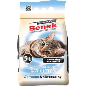 Super Benek SUPER BENEK Универсална котешка тоалетна Compact 5l
