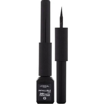 L'Oréal Paris Vodeodolné tekuté očné linky Matte Signature by Superliner Eyeliner 01 Black Signature 3 ml