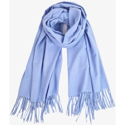 Classic Scarf jemná šála dámská / pánská světle modrá nebeská kašmír štola pašmína pashmina – Zboží Dáma