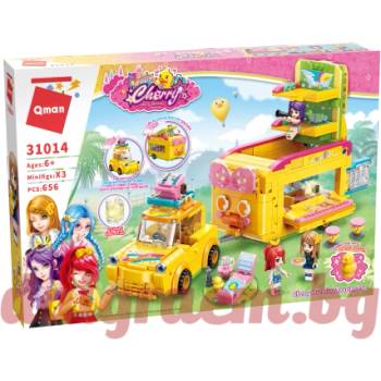 Image 1 of Qman Конструктор qman Туристически автомобил 31014 (q31014)