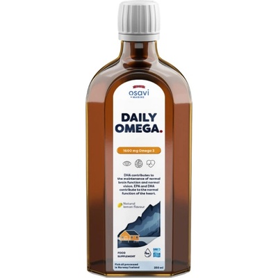 Osavi Daily Omega Liquid | Natural Lemon Flavored [250 мл] Лимон