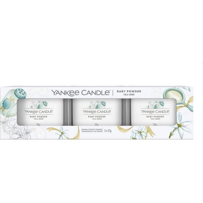 Yankee Candle Baby Powder 3 x 37 g