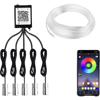 Ambientní LED RGB osvětlení interiéru auta RENEW FORCE