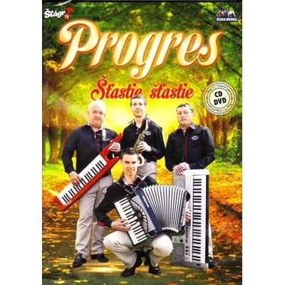 Progres Šťastie šťastie CD+DVD
