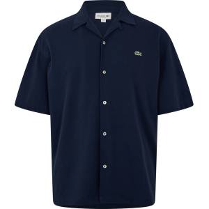 Lacoste Риза Lacoste Men's Short Sleeve Plain Shirt - Navy 166