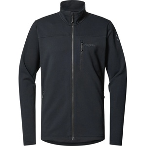 Haglöfs Мъжко поларено яке Haglöfs Rosson Mid Jacket Fleece jacket - True Black (005-5887-0312)