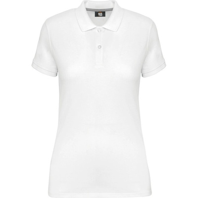 Kariban Polokošile Kariban WK275 krátký rukáv dámská COT-20W27500101 Bílá