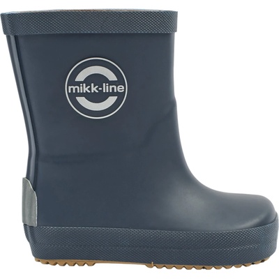 Mikk-Line Детски гумени ботуши Mikk-Line Kid's Wellies Solid Barefoot Wellington boots - Blue Nights - размер 30 (EU) (731-0302-0122)