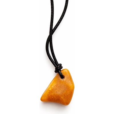 jantario Jantárový amulet na šnúrke mliečny 330012