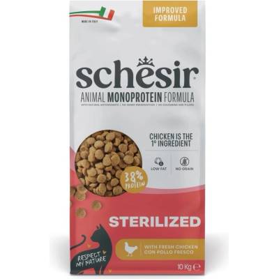 Schesir suché krmivo kuracie mäso 10 kg