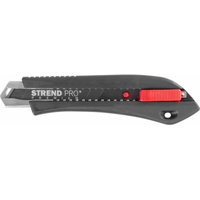 Nôž Strend Pro Premium FD782, BlackMatt, SoftTouch, 18 mm