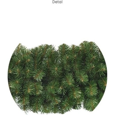 Adal 3D umělá vánoční girlanda jehličí 200 × 20 cm, zelená