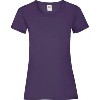 FRUIT OF THE LOOM Lady-Fit Valueweight Tee fialová