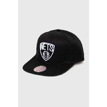 Mitchell&Ness Шапка с козирка Mitchell&Ness BROOKLYN NETS в черно с апликация (HHSS6044.BNEYYPPPBLC)