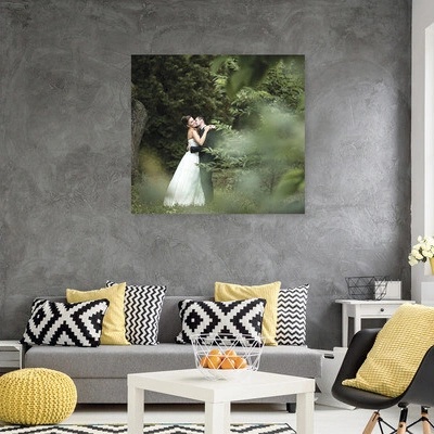 Fotoobraz na plátno z vlastnej fotografie 110 x 120 cm