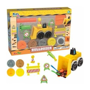 Trifox Plasticine modeling clay bulldozer