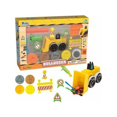 Trifox Plasticine modeling clay bulldozer