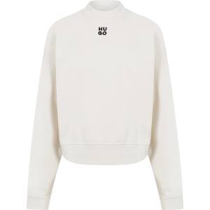 HUGO BOSS Блуза Hugo Women's Mock-neck Sweatshirt - Off White