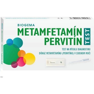 Biogema Metamfetamín test na stanovenie drogy v moči 1 ks