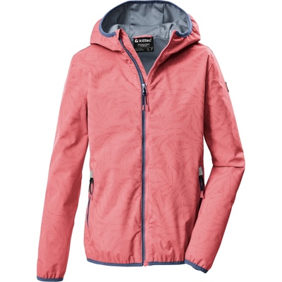 killtec Детско водоустойчиво яке killtec Kid's Kos 156 Waterproof jacket - Hellpink - размер 116 (EU) (703-6846-0311)