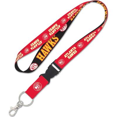 Šňůrka na krk Wincraft Atlanta Hawks NBA Lanyard buckle 1"