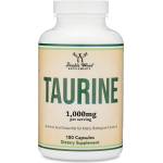 Double Wood Supplements Taurine, 180 капсули, Double Wood (8QVRH DW)