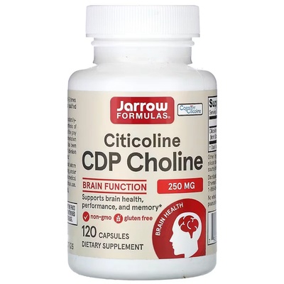 Jarrow Formulas CDP холин, 250 мг, 120 капсули