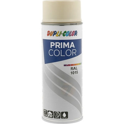 Dupli Color Prima farba v spreji 400 ml RAL 1015 lesklá slonovinová