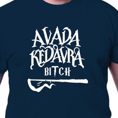 Tričko Harry Potter Avada Kedavra pánské