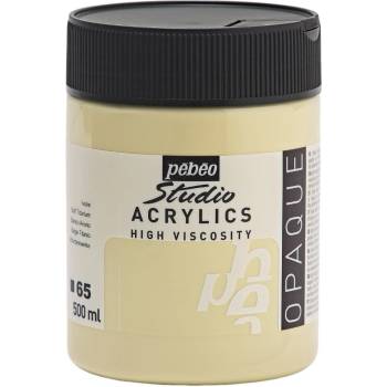 Pébéo Studio Fine АКРИЛНА боя Buff Titanium 500 ml 1 бр (171065)