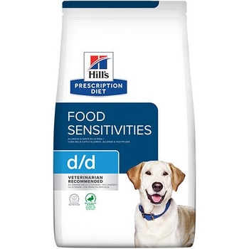 Hill's Hills Prescription Diet d/d Canine Duck&Rice - при хранителни алергии, с патица и ориз 12kg