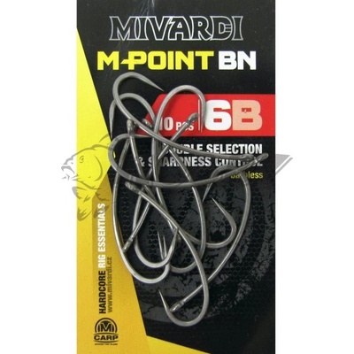 Mivardi M-Point BN Barbless veľ.8 10 ks