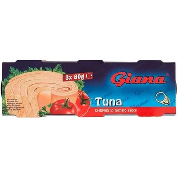 Giana Tuniak kúsky v paradajkovej omáčke 3 x 80 g