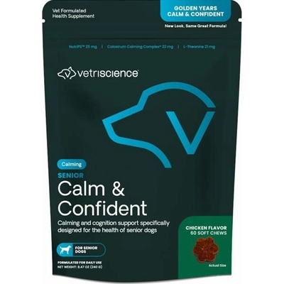 VetriScience Golden Years Calm&Confident 60 ks 240 g