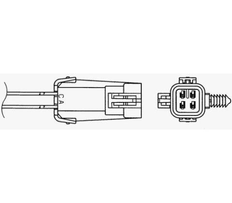 Lambda sonda NGK OZA531-GM6