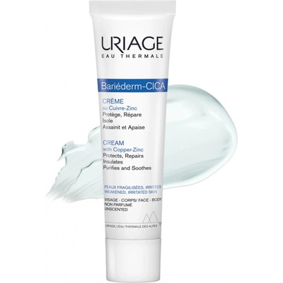 Uriage Bariéderm CICA-CREAM with Copper-Zinc Кремове за лице 100ml