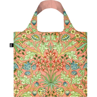 LOQI Чанта тип торба LOQI Museum William Morris Hyacinth от рециклиран материал (WM.HY)
