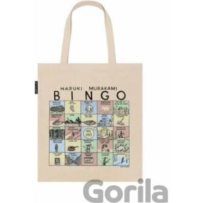 Out of Print Haruki Murakami Bingo tote bag