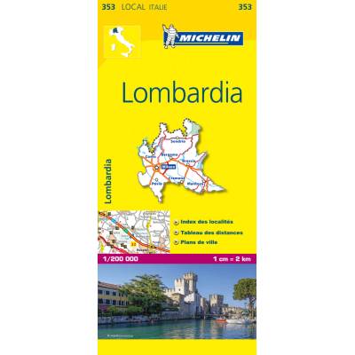mapa Lombardia 1:200 t.