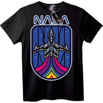 NOONEBRAND Тениска NASA космическа совалка - 2XL, Black