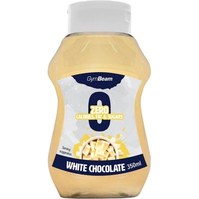 GymBeam ZeroSyrup White Chocolate [350 мл]