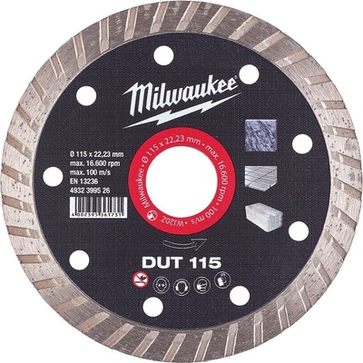 Milwaukee Diamantový kotúč 115 x 22,2 mm 4932399526