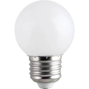 VIVALUX LED КРУШКА VIVALUX COLORS LED 1W E27 70Lm 6400K (VIV003542)