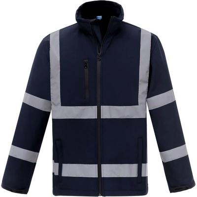 Yoko hi-vis hvk09 / Софтшел светлоотразително яке - тъмносиньо l (79vk0900303)