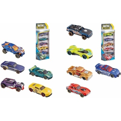 Alltoys Kovové autíčko sběratelské 5 ks