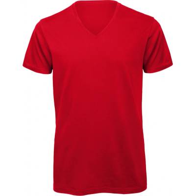 B&C pánske tričko TM044 red