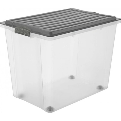 Rotho Úložný box Compact 70 l, antracitová